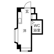 グランドハイツ蒲生の間取り画像