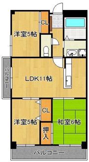 サンシティ・アヴァンテの間取り画像