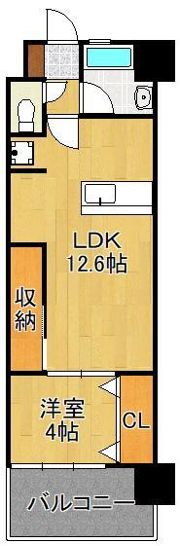 コンプレート古船場の間取り画像