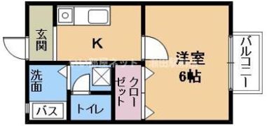 アトリオTの間取り画像