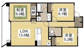 アルファステイツ岡山上中野の間取り画像