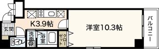 ウイング十日市の間取り画像