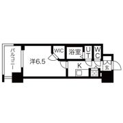 ワールドアイ難波南PORTAの間取り画像