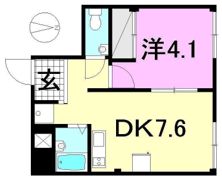 湊町マンションの間取り画像