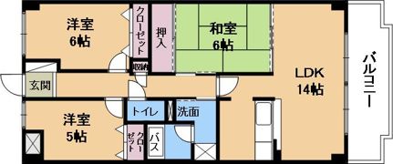 ルミエール23の間取り画像