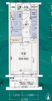 プレサンス桜通アベニューの間取り画像