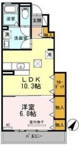 セジュール高針台の間取り画像