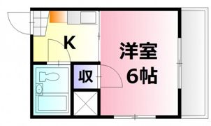 コーポ平本の間取り画像