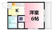 コーポ平本の間取り画像