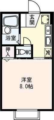 セジュールレイクの間取り画像