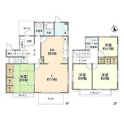 領家7丁目貸家の間取り画像