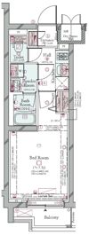 コンシェリア目黒本町 THE RESIDENCEの間取り画像