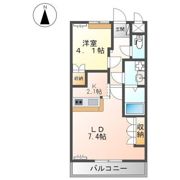 レジデンス城西Ⅰの間取り画像