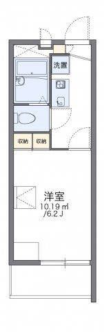 レオパレスブルーファンの間取り画像