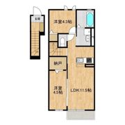 ソルテ松代の間取り画像