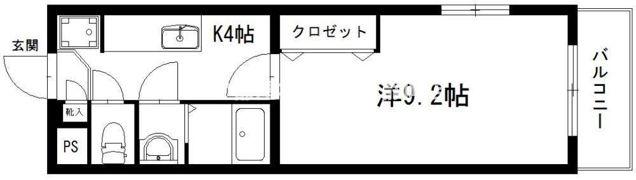 スカイメナーの間取り画像