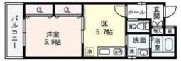 プロパティー高井田の間取り画像