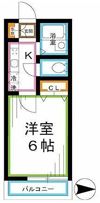 メゾンドJUNの間取り画像