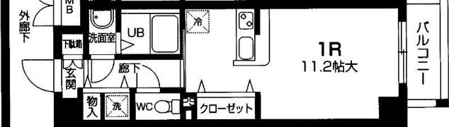 ビュークレスト小金井の間取り画像
