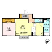 アクシアⅡ要町の間取り画像