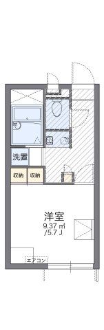 レオパレスひなたの間取り画像