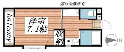 キチーム津田沼 ANNEXの間取り画像