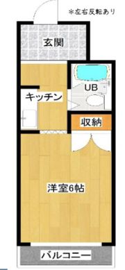 キングコーポ堂山の間取り画像