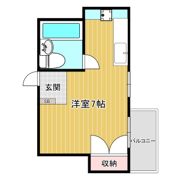 カクタス伊藤館の間取り画像