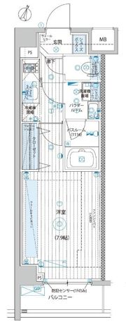 フュージョナル北赤羽DUEの間取り画像