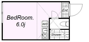 ユナイト妙蓮寺K's Southの間取り画像