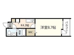 グラビスコート十日市の間取り画像