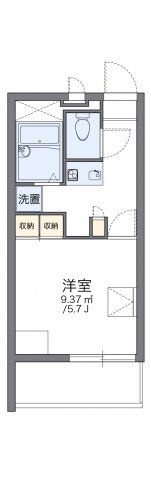 レオパレス香住の間取り画像