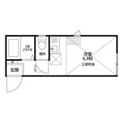 ミルフルール西横浜の間取り画像