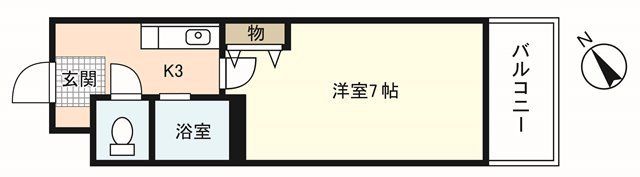 サンスクエア大芝の間取り画像