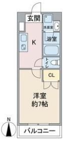アールズタワー池下西の間取り画像