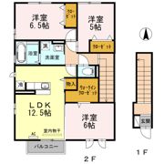 レジデンス モネ B棟の間取り画像