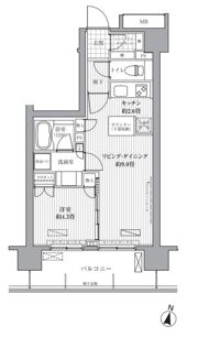 rapport M'sの間取り画像