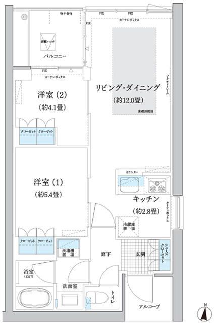 間取図