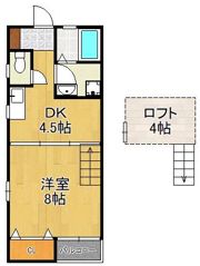 トレビアン本城の間取り画像