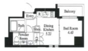 TAS浅草レジデンスの間取り画像