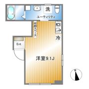 ウィンレックス浅草の間取り画像