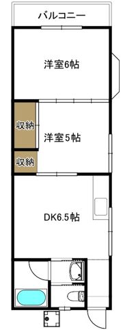 喜乃ハイツ(よしのハイツ)の間取り画像