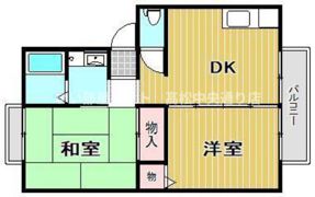 パストラーレ中津の間取り画像