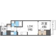 ドゥーエ南堀江の間取り画像