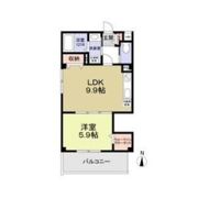 ベルフルールの間取り画像