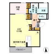 カメリアの間取り画像