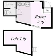 ユナイト日吉カッサーノの間取り画像