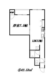 ハイツ浮田の間取り画像