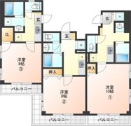R's oneの間取り画像