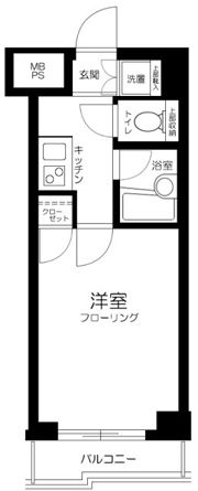 ルーブル大塚の間取り画像
